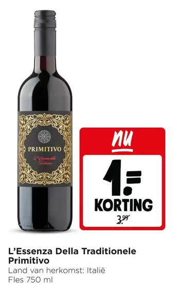 L'Essenza Della Tradizionale Primitivo