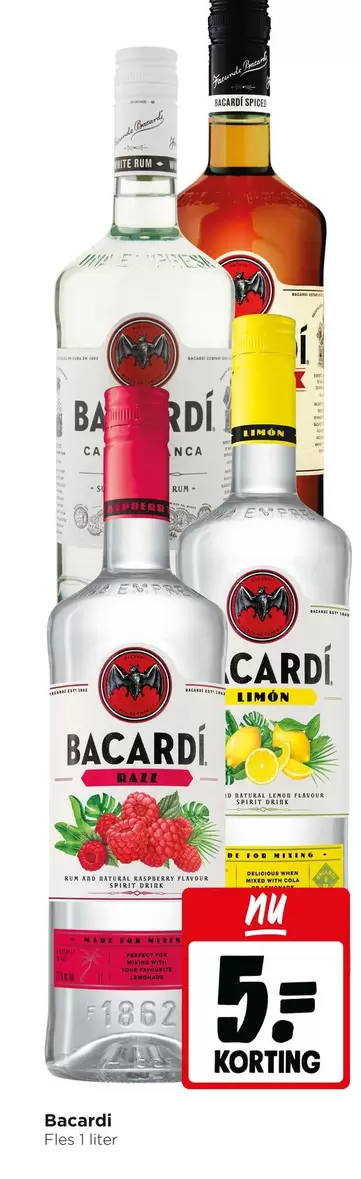 Bacardi -  Fles