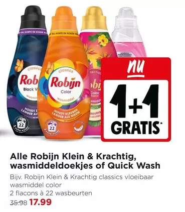 Robijn Klein & Krachtig wasmiddel