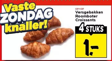 Versgebakken Roomboter Croissants