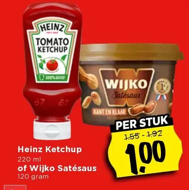 Heinz - Tomato Ketchup & Satésaus