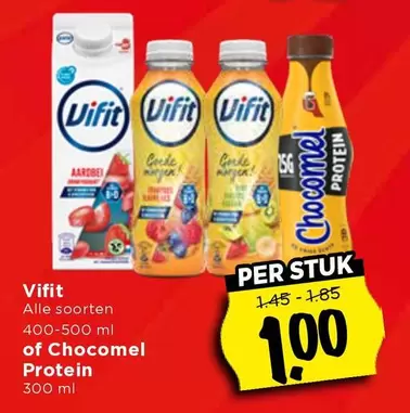 Vifit or Chocomel Protein