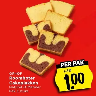 Roomboter Cakeplakken