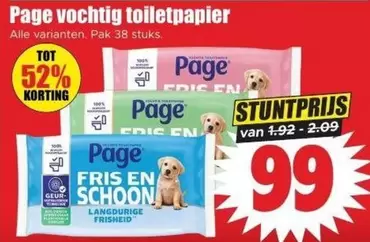 Vochtig toiletpapier
