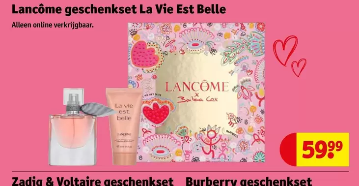 Lancome - geschenkset La Vie Est Belle