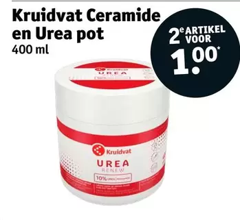 Kruidvat Ceramide en Urea pot