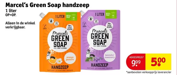 De - Green Soap handzeep