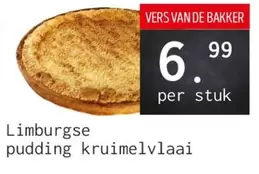 De - Limburgse pudding kruimelvlaai
