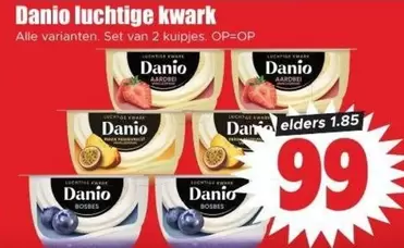 Danio luchtige kwark