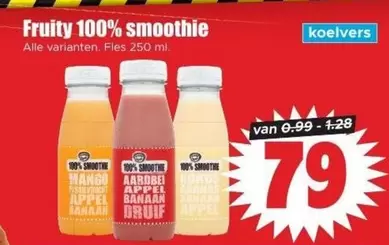 Fruity 100% smoothie