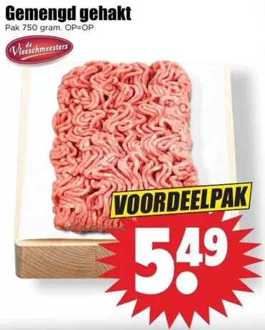 Gemengd gehakt