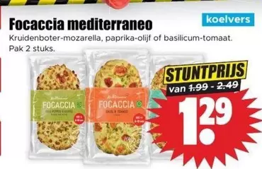 Focaccia mediterraneo