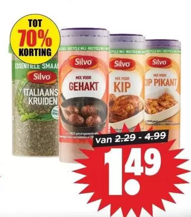 De - Mix voor Gehakt, Kip, Pikant