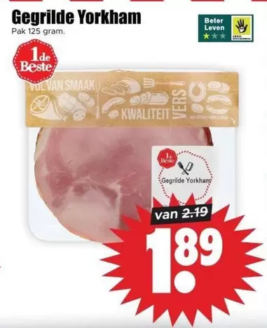Gegrilde Yorkham