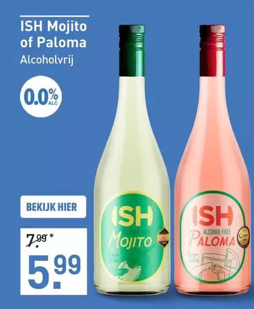 Mojito of Paloma Alcoholvrij