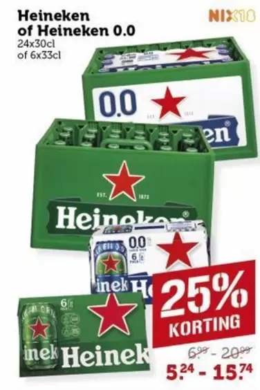 Heineken -  of  0.0