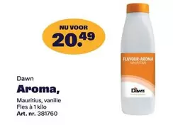 Aroma, Mauritius, vanille Fles à 1 kilo