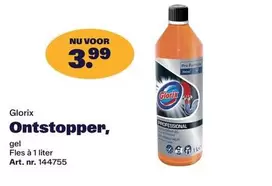 Ontstopper, gel