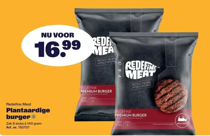 plant - Plantaardige burger