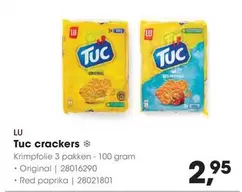 RED - Tuc crackers