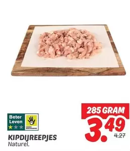KIPDIJREEPJES Naturel.