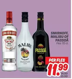 Smirnoff - SMIRNOFF, MALIBU OF PASSOS