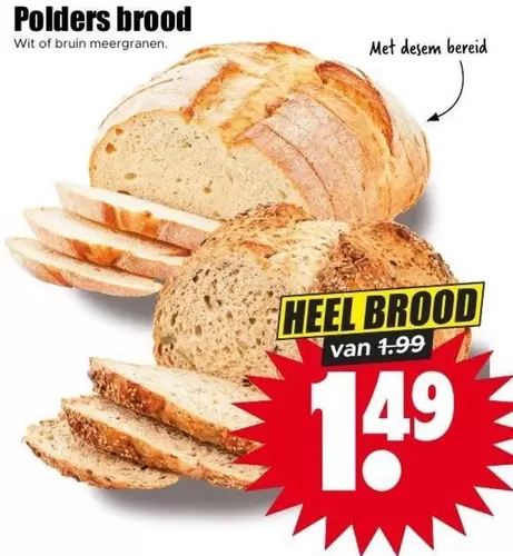 Bruin - Polders brood