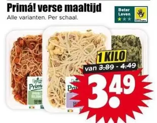 Verse maaltijd