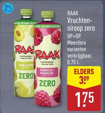 be - Vruchten-siroop zero