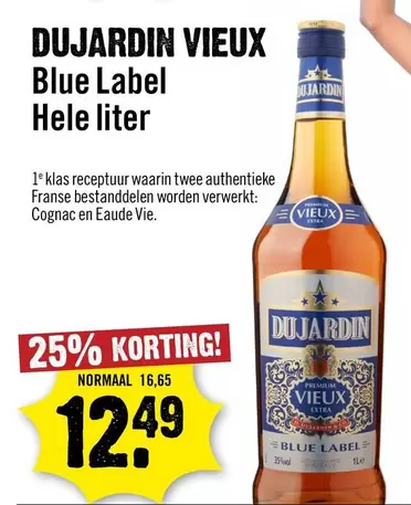 Label - Blue  Hele liter