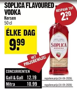 SOPLICA FLAVOURED VODKA Kersen