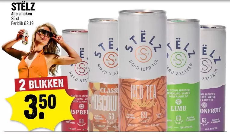 Natural - STËLZ HARD ICED TEA SELTZER