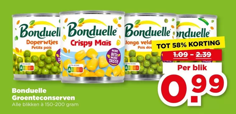 Bonduelle - Groenteconserven