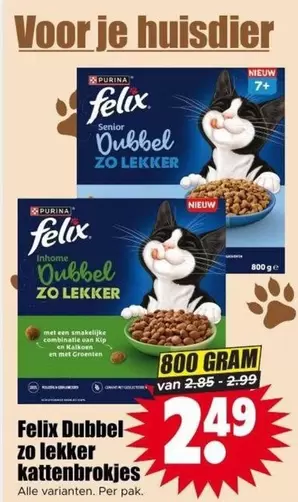 Purina - Dubbel zo lekker kattenbrokjes