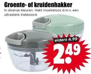 Groente- of kruidenhakker