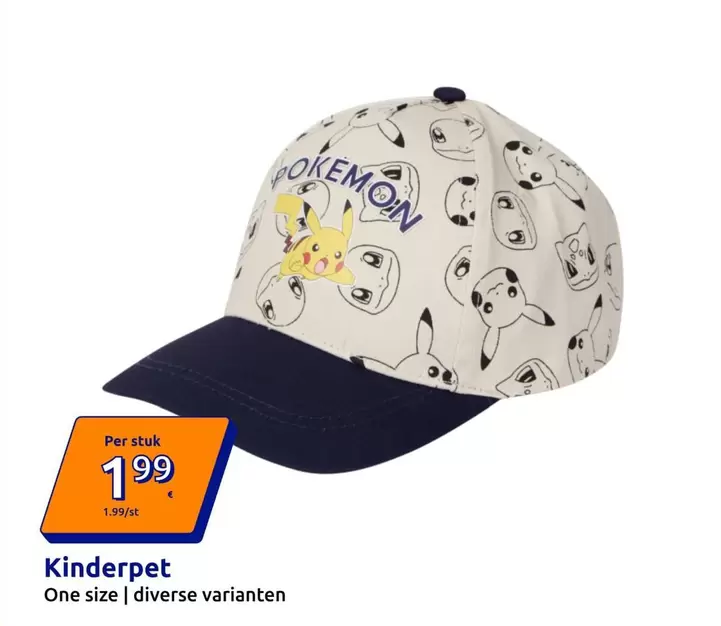 Pokemon - Kinderpet Cap