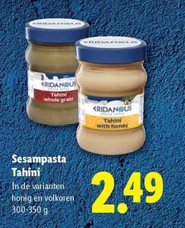 Honey - Sesampasta Tahini