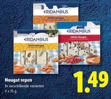White - Nougat repen
