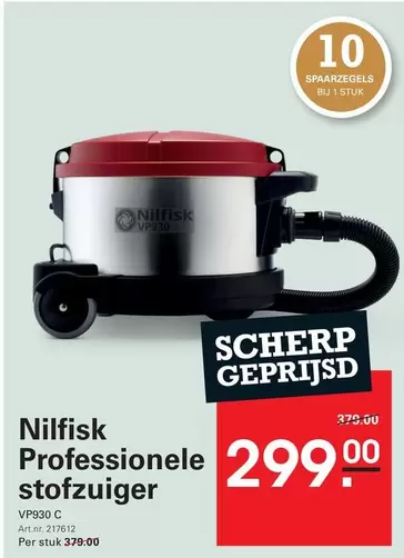 Professionele stofzuiger VP930 C