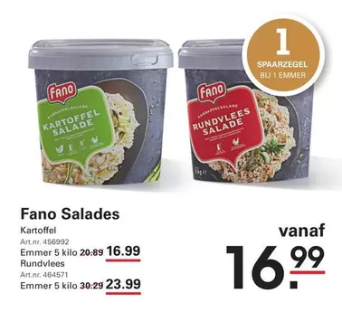 Fano Salades Kartoffel & Rundvlees