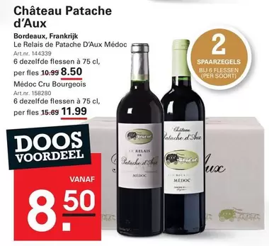 Bordeaux - Château Patache d'Aux , Frankrijk Médoc Cru Bourgeois