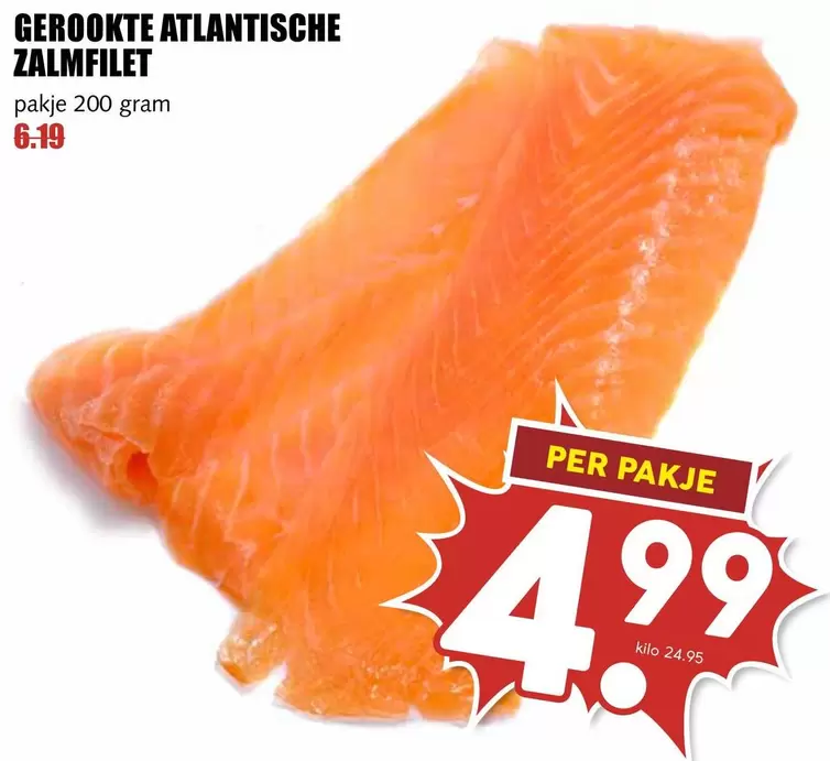GEROOKTE ATLANTISCHE ZALMFILET