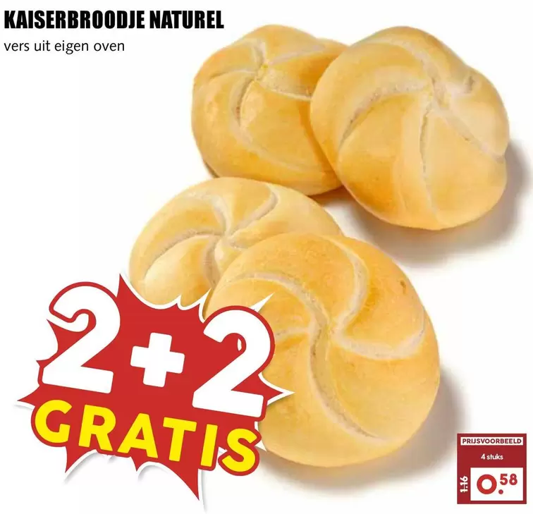 KAISERBROODJE NATUREL