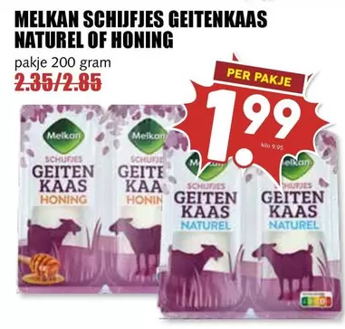 SCHIJFJS GEITENKAAS NATUREL OF HONING