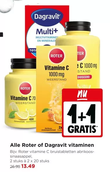 vitamine C bruistabletten