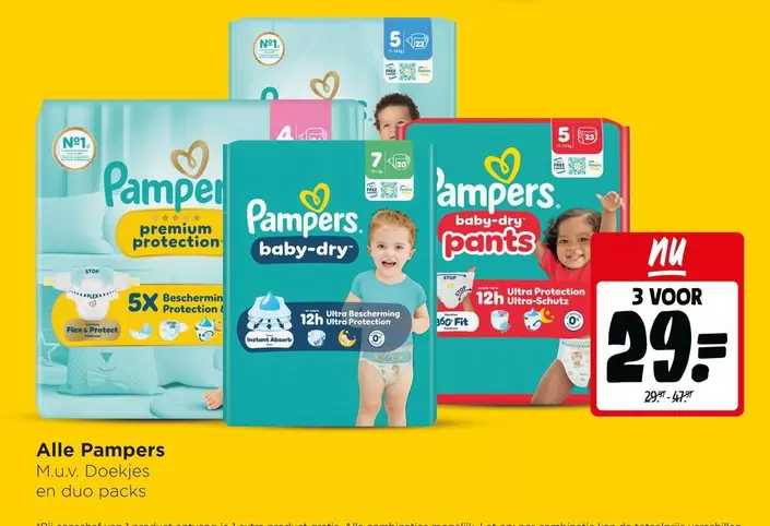 Pampers -  Luiers
