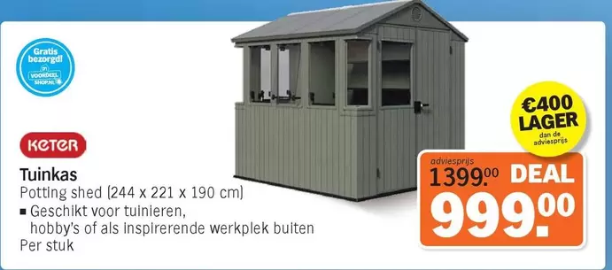De - Tuinkas