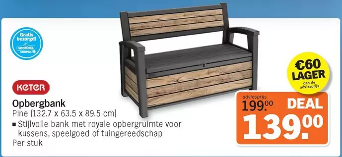 De - Opbergbank