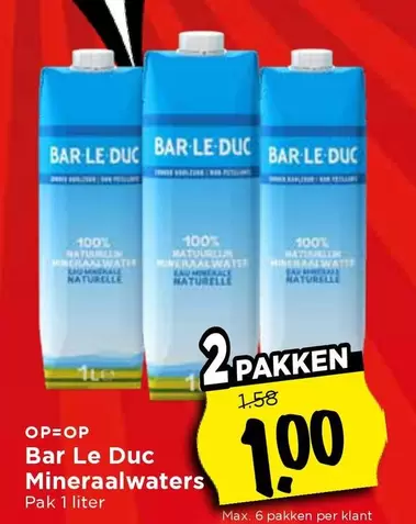 max - Mineraalwaters