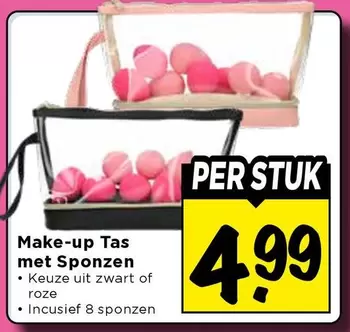 Make-up Tas met Spunzen